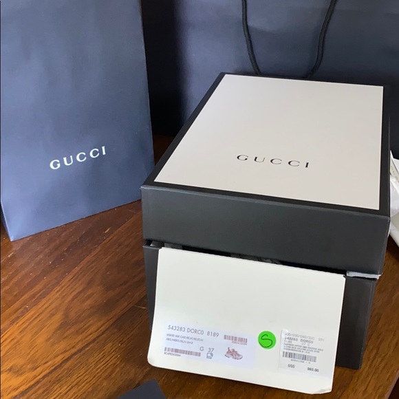 Authentic Gucci Flashtrek BNIB liquid Silver - Picture 8 of 14